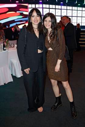 Stephanie Stumph and Joyce Ilg at the presentation of the 25 Radio Regenbogen Award 2025 in the Europa Park Arena Rust, 04 04 2025 Foto:xS.xGabschx xFuturexImagex regenbogen_5570