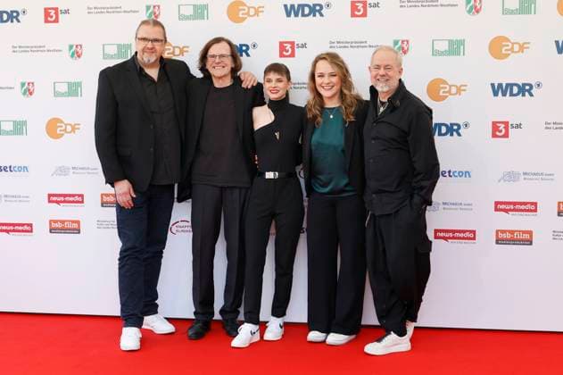 Helmut Zerlett and band at the 61 award ceremony of the Grimme Prize 2025 in Theater Marl Marl, 04 04 2025 Foto:xT.xSchröerx xFuturexImagex grimme_5427