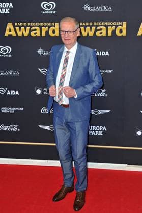 RADIO REGENBOGEN AWARD 2025 Günther Jauch on the occasion of the presentation of the media prize from Baden Württemberg Radio Regenbogen Award on 04 04 2025 at Europapark Rust 20250404MWI034410