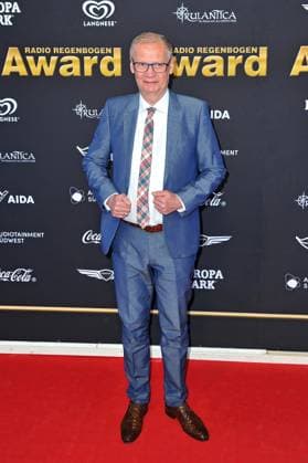 RADIO REGENBOGEN AWARD 2025 Günther Jauch on the occasion of the presentation of the media prize from Baden Württemberg Radio Regenbogen Award on 04 04 2025 at Europapark Rust 20250404MWI034431