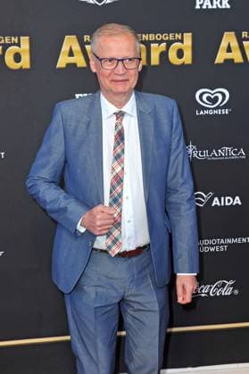 RADIO REGENBOGEN AWARD 2025 Günther Jauch on the occasion of the presentation of the media prize from Baden Württemberg Radio Regenbogen Award on 04 04 2025 at Europapark Rust 20250404MWI034461