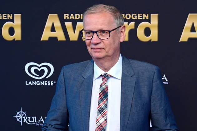 RADIO REGENBOGEN AWARD 2025 Günther Jauch on the occasion of the presentation of the media prize from Baden Württemberg Radio Regenbogen Award on 04 04 2025 at Europapark Rust 20250404MWI035169