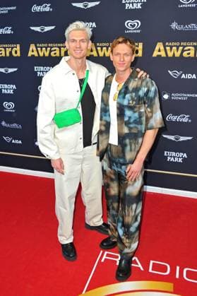 RADIO REGENBOGEN AWARD 2025 Fast Boy Lucas and Felix Hain on the occasion of the presentation of the media prize from Baden Württemberg Radio Regenbogen Award on 04 04 2025 at Europapark Rust 20250404MWI034251