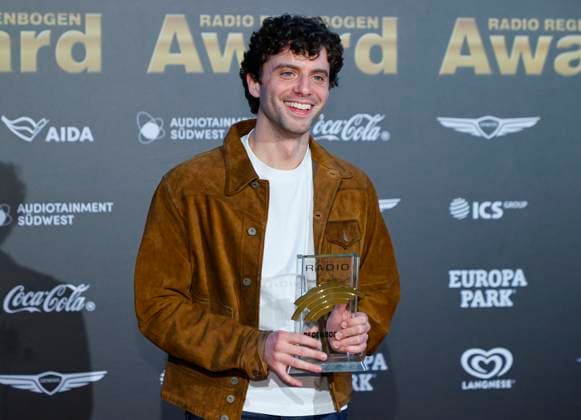 Rust, Germany April 04, 2025 The 25th Radio Regenbogen Award at Europa Park with Musician Mark Ambor 25th Radio Regenbogen Award at Europa Park