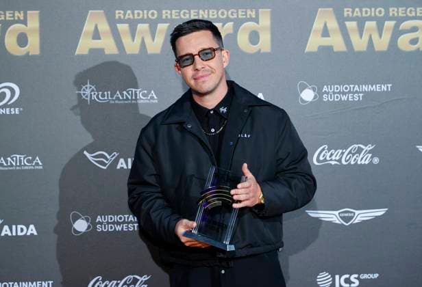 Rust, Germany April 04, 2025 The 25th Radio Regenbogen Award at Europa Park with Musician Nico Santos 25th Radio Regenbogen Award at Europa Park