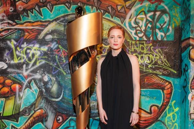 Event German Film Award 2025 Nominees Evening Leonie Benesch at the German Film Award 2025 Nominees Evening at Fotografiska on 05 04 2025 in Berlin Copyright: xEventpressxKochanx