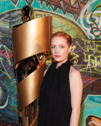 Event German Film Award 2025 Nominees Evening Leonie Benesch at the German Film Award 2025 Nominees Evening at Fotografiska on 05 04 2025 in Berlin Copyright: xEventpressxKochanx