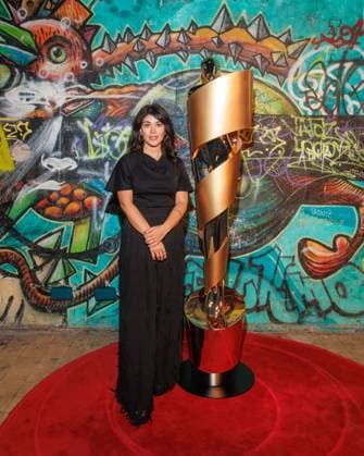 Event German Film Award 2025 Nominees Evening Niousha Akhshi at the German Film Award 2025 Nominees Evening at Fotografiska on 05 04 2025 in Berlin Copyright: xEventpressxKochanx