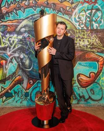 Event German Film Award 2025 nominees evening Christian Friedel at the nominees evening of the German Film Award 2025 at Fotografiska on 05 04 2025 in Berlin Copyright: xEventpressxKochanx