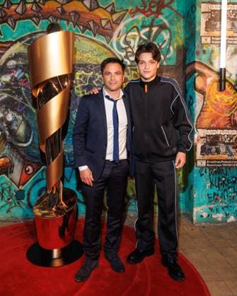 Event German Film Award 2025 Nominees Evening Karim Cherif and Emile Cherif at the German Film Award 2025 Nominees Evening at Fotografiska on 05 04 2025 in Berlin Copyright: xEventpressxKochanx