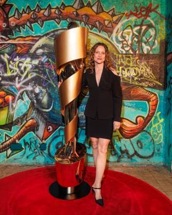 Event German Film Award 2025 nominees evening Anne Ratte Polle at the nominees evening of the German Film Award 2025 at Fotografiska on 05 04 2025 in Berlin Copyright: xEventpressxKochanx