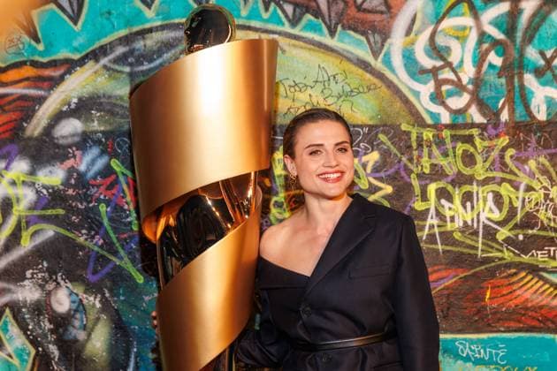 Event German Film Award 2025 nominees evening Mala Emde at the nominees evening of the German Film Award 2025 at Fotografiska on 05 04 2025 in Berlin Copyright: xEventpressxKochanx