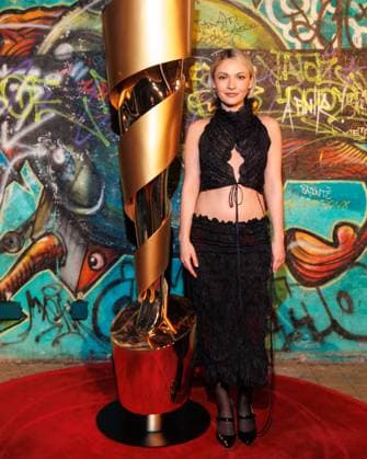 Event German Film Award 2025 nominees evening Emma Drogunova at the nominees evening of the German Film Award 2025 at Fotografiska on 05 04 2025 in Berlin Copyright: xEventpressxKochanx