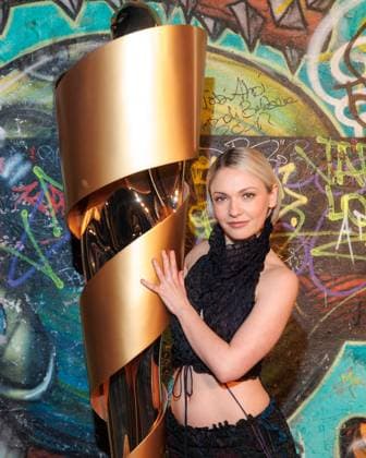 Event German Film Award 2025 nominees evening Emma Drogunova at the nominees evening of the German Film Award 2025 at Fotografiska on 05 04 2025 in Berlin Copyright: xEventpressxKochanx