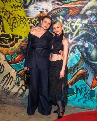 Event German Film Award 2025 Nominees Evening Mala Emde and Emma Drogunova at the German Film Award 2025 Nominees Evening at Fotografiska on 05 04 2025 in Berlin Copyright: xEventpressxKochanx