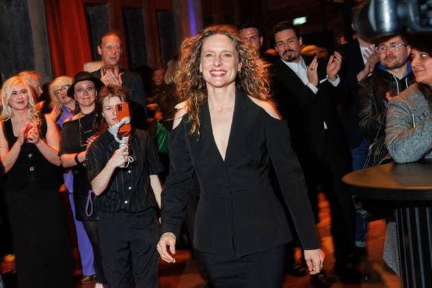 Event German Film Award 2025 nominees evening Anne Ratte Polle at the nominees evening of the German Film Award 2025 at Fotografiska on 05 04 2025 in Berlin Copyright: xEventpressxKochanx