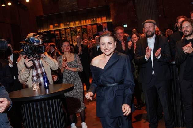 Event German Film Award 2025 nominees evening Mala Emde at the nominees evening of the German Film Award 2025 at Fotografiska on 05 04 2025 in Berlin Copyright: xEventpressxKochanx