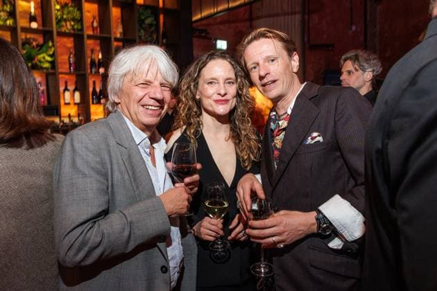 Event German Film Award 2025 Nominees Evening Andreas Dresen, Anne Ratte Polle and Alexander Scheer at the German Film Award 2025 Nominees Evening at Fotografiska on 05 04 2025 in Berlin Copyright: xEventpressxKochanx