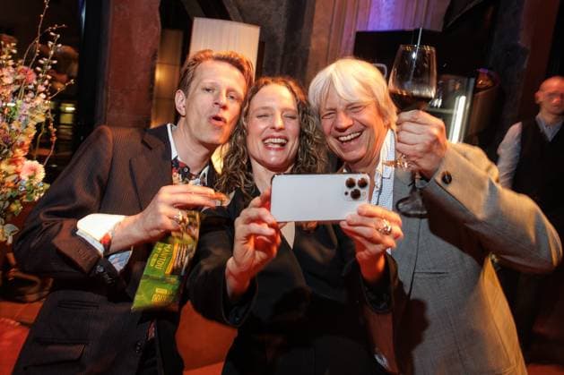 Event German Film Award 2025 Nominees Evening Alexander Scheer, Anne Ratte Polle and Andreas Dresen at the German Film Award 2025 Nominees Evening at Fotografiska on 05 04 2025 in Berlin Copyright: xEventpressxKochanx