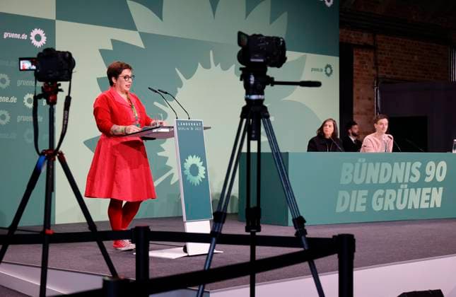 Susan Sziborra-Seidlitz, Deutschland, Berlin, BÜNDNIS 90 DIE GRÜNEN, 1. Ordentlicher Länderrat 2025 *** Susan Sziborra Seidlitz, Germany, Berlin, Alliance 90 of the Greens, 1 Ordinary State Council 2025