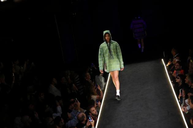 Alexandre herchcovitch show at spfw n59 in sao paulo Sao paulo (sp), 07.04.2025 fashion show spfw n59 fashion sp alexandre herchcovitch fashion show, at spfw n59 which takes place at the blue space house in barra funda in sao paulo, this monday april 7, 2025 (Foto: Leco Viana Thenews2 imago images) Alexandre herchcovitch show at spfw n59 in sao paulo  Copyright: xLecoxVianax