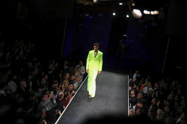 Alexandre herchcovitch show at spfw n59 in sao paulo Sao paulo (sp), 07.04.2025 fashion show spfw n59 fashion sp alexandre herchcovitch fashion show, at spfw n59 which takes place at the blue space house in barra funda in sao paulo, this monday april 7, 2025 (Foto: Leco Viana Thenews2 imago images) Alexandre herchcovitch show at spfw n59 in sao paulo  Copyright: xLecoxVianax