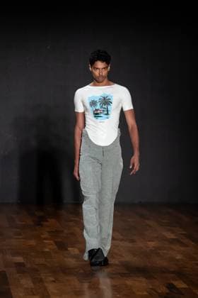 SÃO PAULO, SP - 08.04.2025: SPFW N59 - Normando brand fashion show during the morning of this Tuesday (08) at SPFW N59, held at Shopping JK Iguatemi in São Paulo, SP. x2718390x  RodileixMorais