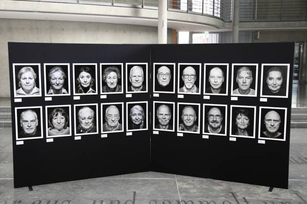 Exhibition opening State Security Detention Portrait 2023 2024 in Berlin Berlin, 8 4 2025 Pictures of the exhibition at the exhibition opening State Security Detention Portrait 2023 2024 at the Paul Löbe Haus in Berlin Berlin Germany Copyright: xMatthiasxGränzdörferx