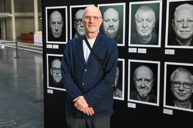 Exhibition opening State Security Detention Portrait 2023 2024 in Berlin Berlin, 8 4 2025 Photographer AndrÃ Wagenzik at the exhibition opening State Security Detention Portrait 2023 2024 at the Paul Löbe Haus in Berlin Berlin Germany Copyright: xMatthiasxGränzdörferx