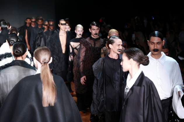 Leandro Castro s fashion show at Sao Paulo Fashion Week N59 Sao paulo (sp), 08.04.2025 - fashion spfw n59 leandro castro- fashion show by designer leandro castro at sao paulo fashion week n59, at jk iguatemi, in vila olimpia, this tuesday, april 8, 2025. (Foto: Leco Viana Thenews2 imago images) Leandro Castro s fashion show at Sao Paulo Fashion Week N59  Copyright: xLecoxVianax