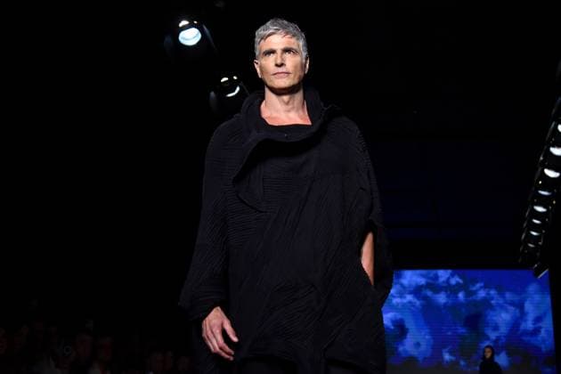 SÃO PAULO, SP - 08.04.2025: 59TH EDITION OF SÃO PAULO FASHION WEEK - Lino Villaventura brand fashion show at São Paulo Fashion Week edition 59, (SPFW N59) which celebrates 30 years in 2025, this Tuesday, (8) at Shopping JK Iguatemi, SP. In the photo Reynaldo Gianecchini. x2718619x  RobertoxCasimiro