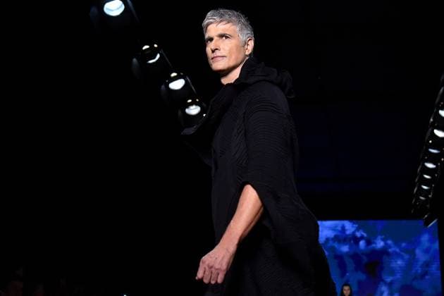 SÃO PAULO, SP - 08.04.2025: 59TH EDITION OF SÃO PAULO FASHION WEEK - Lino Villaventura brand fashion show at São Paulo Fashion Week edition 59, (SPFW N59) which celebrates 30 years in 2025, this Tuesday, (8) at Shopping JK Iguatemi, SP. In the photo Reynaldo Gianecchini. x2718633x  RobertoxCasimiro