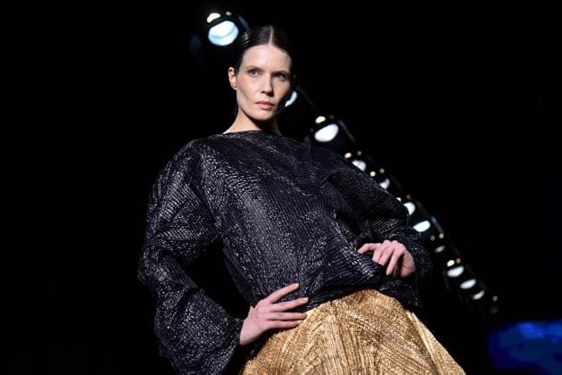 SÃO PAULO, SP - 08.04.2025: 59TH EDITION OF SÃO PAULO FASHION WEEK - Lino Villaventura brand fashion show at São Paulo Fashion Week edition 59, (SPFW N59) which celebrates 30 years in 2025, this Tuesday, (8) at Shopping JK Iguatemi, SP. x2718639x  RobertoxCasimiro