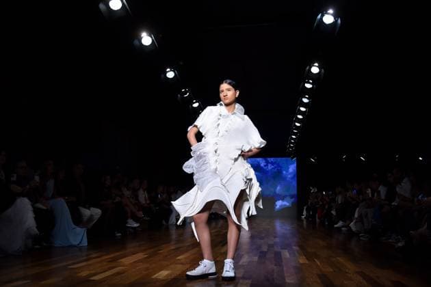 SÃO PAULO, SP - 08.04.2025: 59TH EDITION OF SÃO PAULO FASHION WEEK - Lino Villaventura brand fashion show at São Paulo Fashion Week edition 59, (SPFW N59) which celebrates 30 years in 2025, this Tuesday, (8) at Shopping JK Iguatemi, SP. x2718697x  RobertoxCasimiro
