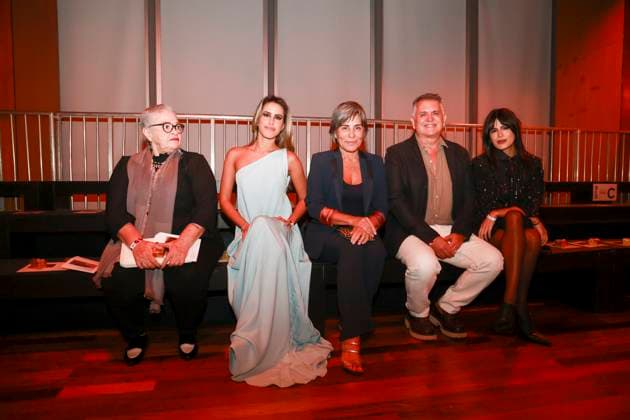 Fashion show by designer lino lillaventura at sao paulo fashion week n59 Sao paulo (sp), 08.04.2025 - fashion spfw n59 lino villaventura - actress gloria pires, her husband, singer orlando morais, and their daughters antonia morais and ana morais during the fashion show by designer lino villaventura at sao paulo fashion week n59, at jk iguatemi, in vila olimpia, this tuesday, april 8, 2025. (Foto: Leco Viana Thenews2 imago images) Fashion show by designer lino lillaventura at sao paulo fashion week n59  Copyright: xLecoxVianax