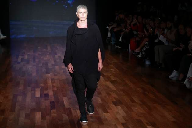 Fashion show by designer lino lillaventura at sao paulo fashion week n59 Sao paulo (sp), 08.04.2025 - fashion spfw n59 lino villaventura - actor reynaldo gianecchin at the fashion show by designer lino villaventura at sao paulo fashion week n59, at jk iguatemi, in vila olimpia, this tuesday, april 8, 2025. (Foto: Leco Viana Thenews2 imago images) Fashion show by designer lino lillaventura at sao paulo fashion week n59  Copyright: xLecoxVianax