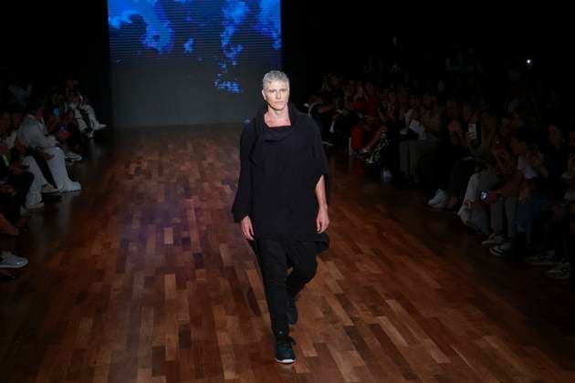Fashion show by designer lino lillaventura at sao paulo fashion week n59 Sao paulo (sp), 08.04.2025 - fashion spfw n59 lino villaventura - actor reynaldo gianecchin at the fashion show by designer lino villaventura at sao paulo fashion week n59, at jk iguatemi, in vila olimpia, this tuesday, april 8, 2025. (Foto: Leco Viana Thenews2 imago images) Fashion show by designer lino lillaventura at sao paulo fashion week n59  Copyright: xLecoxVianax