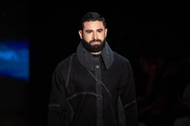 SÃO PAULO, SP - 08.04.2025: 59TH EDITION OF SÃO PAULO FASHION WEEK - Fashion show by designer Lino Villaventura during the night of this Tuesday (08) at SPFW N59, held at Shopping JK Iguatemi in São Paulo, SP. x2718737x  RodileixMorais