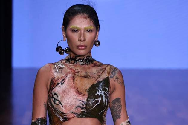 Fashion show by designer dario mittmann at sao paulo fashion week n59 Sao paulo (sp), 08.04.2025 - fashion spfw n59 dario-mittmann - singer pocah at the dario mittman fashion show at sao paulo fashion week n59, at jk iguatemi, in vila olimpia, this tuesday, april 8, 2025. (Foto: Leco Viana Thenews2 imago images) Fashion show by designer dario mittmann at sao paulo fashion week n59  Copyright: xLecoxVianax