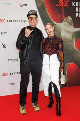 Award ceremony B Z Kulturpreis Dr Motte and Ellen Dosch Roeingh at the B Z Kulturpreis 2025 at the Theater am Potsdamer Platz on 08 04 2025 in Berlin Copyright: xEventpressxKochanx