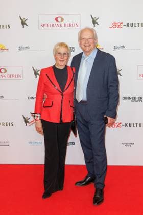 Award ceremony B Z Kulturpreis Sabine Rosenthal and Gert Rosenthal at the B Z Kulturpreis 2025 at the Theater am Potsdamer Platz on 08 04 2025 in Berlin Copyright: xEventpressxKochanx