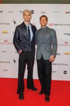Award ceremony B Z Kulturpreis Lucas Hain Fast Boy and Felix Hain Fast Boy at the B Z Kulturpreis 2025 at the Theater am Potsdamer Platz on 08 04 2025 in Berlin Copyright: xEventpressxKochanx