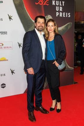 Award ceremony B Z Kulturpreis Daniel Fehlow and Jessica Ginkel at the B Z Kulturpreis 2025 at the Theater am Potsdamer Platz on 08 04 2025 in Berlin Copyright: xEventpressxKochanx