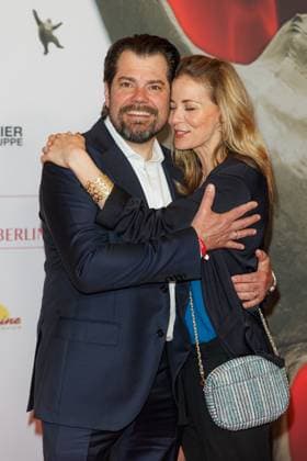 Award ceremony B Z Kulturpreis Daniel Fehlow and Jessica Ginkel at the B Z Kulturpreis 2025 at the Theater am Potsdamer Platz on 08 04 2025 in Berlin Copyright: xEventpressxKochanx