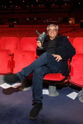 Award ceremony B Z Culture Prize Mohammad Rasoulof at the B Z Culture Prize 2025 at the Theater am Potsdamer Platz on 08 04 2025 in Berlin Copyright: xEventpressxKochanx