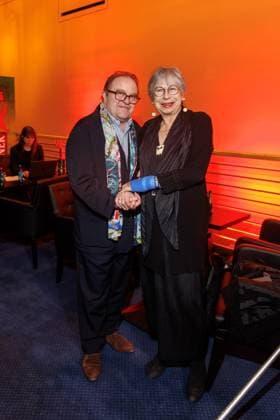 Award ceremony B Z Kulturpreis Gustav Peter Wöhler and Monika Hansen at the B Z Kulturpreis 2025 at the Theater am Potsdamer Platz on 08 04 2025 in Berlin Copyright: xEventpressxKochanx