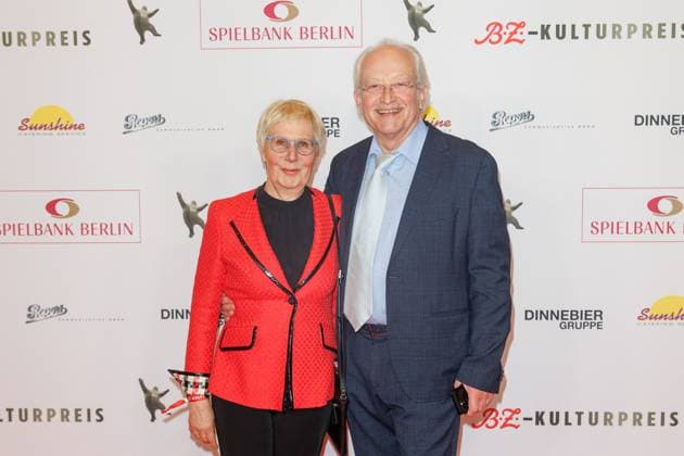 Award ceremony B Z Kulturpreis Sabine Rosenthal and Gert Rosenthal at the B Z Kulturpreis 2025 at the Theater am Potsdamer Platz on 08 04 2025 in Berlin Copyright: xEventpressxKochanx