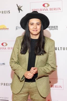 Award ceremony B Z Kulturpreis Diana Kinnert at the B Z Kulturpreis 2025 at the Theater am Potsdamer Platz on 08 04 2025 in Berlin Copyright: xEventpressxKochanx