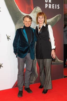 Award ceremony B Z Kulturpreis Wolfgang Bahro and Barbara Bahro at the B Z Kulturpreis 2025 at the Theater am Potsdamer Platz on 08 04 2025 in Berlin Copyright: xEventpressxKochanx