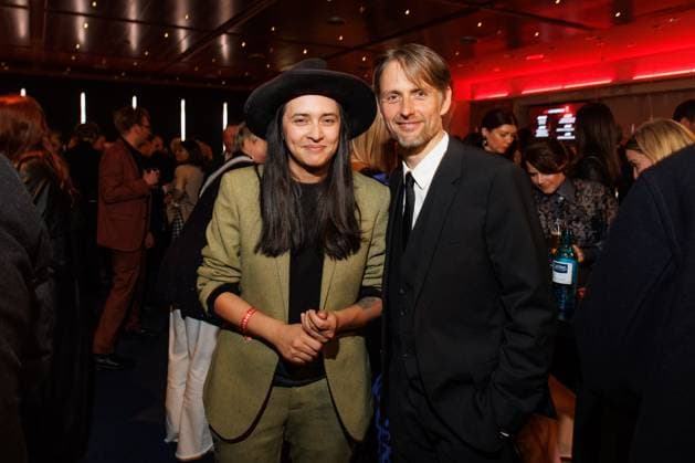 Award ceremony B Z Kulturpreis Diana Kinnert and Axel Schreiber at the B Z Kulturpreis 2025 at the Theater am Potsdamer Platz on 08 04 2025 in Berlin Copyright: xEventpressxKochanx